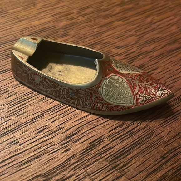Other | Vintage Brass Shoe Ashtray | Poshmark